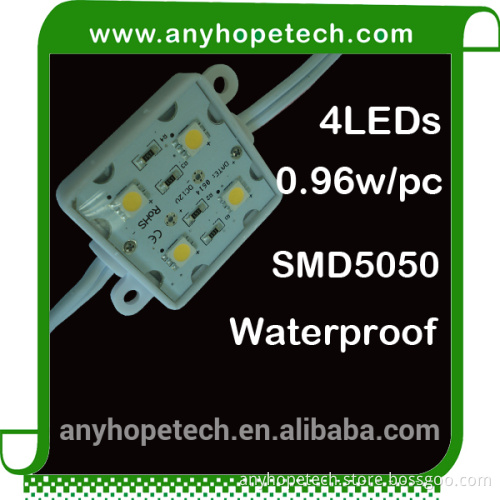 Sing color SMD5050 0.96W per pc 4LEDs high power led module